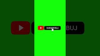 Animacja Subskrybuj green screen