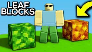 how to get LEAF BLOCKS!!(New Update) | Islands ROBLOX