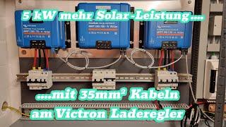 Umbau: 5kW mehr Solar Power im Inselkeller  Victron / MPPT / Cerbo GX / MultiPlus / LiFePo4 #diy