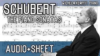 Schubert - The Complete* Piano Sonatas (Audio+Sheet) [Kempff]