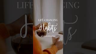  3 Life-Changing Habits You Need to Try! || Doll Life Affirmations