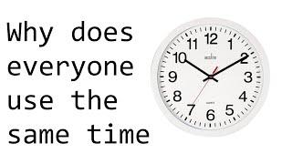 Why does everyone use the same unit of time