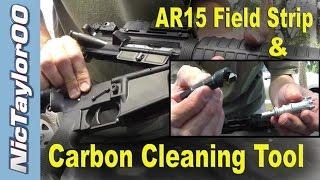 AR-15 Field Strip & DI Carbon Cleaning Tool for the Bolt
