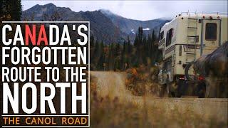 Abandoned Military Road Built with the Alaska Highway. 500 km of Single Lane Forgotten Paradise.