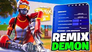 REMIX *DEMON*  *NEW* BEST Controller Settings For Fortnite Chapter 2 REMIX! (PS4/PS5/XBOX/PC)