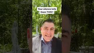 Your Silence In No Contact Tells Them #breakups #silence #nocontact