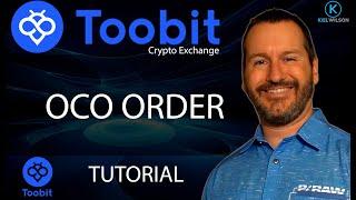 TOOBIT - SPOT MARKET - OCO ORDER TUTORIAL - How to set up an oco order - take profit and stop loss