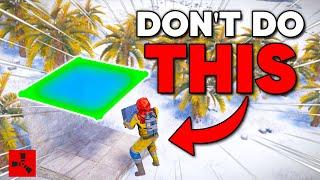 7 CRAZY Rust Base Building Tips that 99% DON’T KNOW!