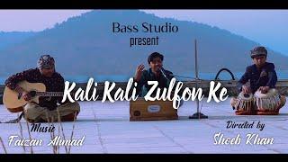 Kali Kali Zulfon Ke - | Nusrat Fateh Ali Khan | Bass Studio | Asim Akmal | Faizan Ahmed | Awez Shah