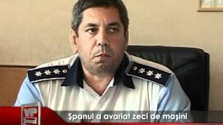 Spanul a avarit zeci de masini