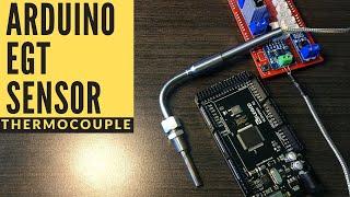 Arduino EGT Sensor | Max 31855 Thermocouple Board