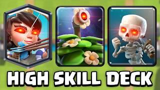 The *HIGHEST* Skill Deck in Clash Royale! 