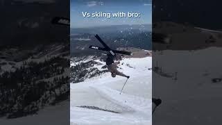 ️ #skiingfails #sendit #snowboard #snowboarding #ski #skiingstunts #wintersport