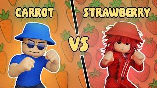 Grow a garden Carrot Lord VS Strawberry Queen! ( compilation)