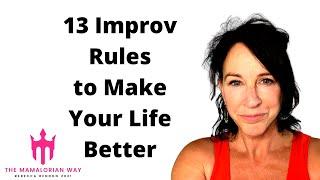 13 Maxims of Improv for Life and Work from Patricia Madson's "Improv Wisdom"