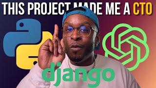 Building an AI SaaS That Got Me a CTO Offer for a Tech Startup | Open AI x Django x Python