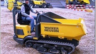 Гусеничный думпер Wacker Neuson DT15 |www.kiit.ru| мощные внедорожные возможности при строительстве