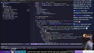 Live Coding & Chat | React Pizza App (preparing for my course)