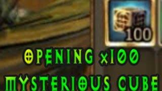 Drakensang Online Opening x100 Mysterious Cube [Release 139]