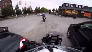 Svenska polisjakter - Mc polis jagar Moped i Piteå | Swedish police dashcams ‍️ ️ vs. ️