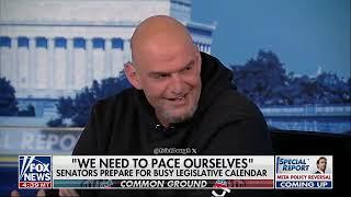 WATCH: Fetterman SANEWASHES Trump's Vile Imperialism