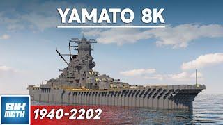 YAMATO 8K - Minecraft Animation | 1940-2202