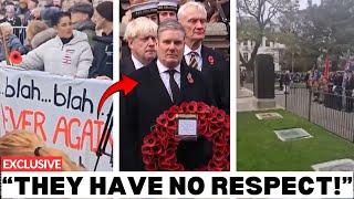 OUTRAGEOUS! Islamist & FAR LEFT Actions RUIN Sacred Remembrance Parades!