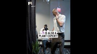 Kristaps Porzingis shares his insight on snake plants  #shorts