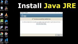 How to Install Java JRE 9 (Java Runtime Environment) on Windows10