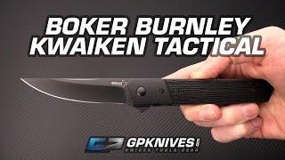 Boker Burnley Kwaiken Tactical Flipper Overview