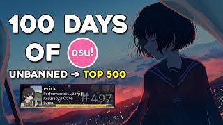 osu! 100 Days of Progress (UnbannedTop 500)