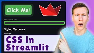 FINALLY! Style Your Streamlit App with Custom CSS 