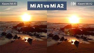 Xiaomi Mi A1 vs Mi A2 4K Video Camera Test Comparison