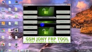 GSM JONY FRP TOOL NEW FRP ALL SOFTWARE 2017