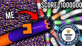 MAKING A WORLD RECORD IN SLITHER.IO || SLITHER.IO || GAMING TUBE 707 ||