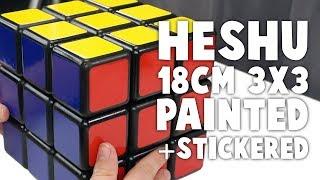 I Painted and Stickered the HeShu 18cm 3x3! | OliversStickers.com