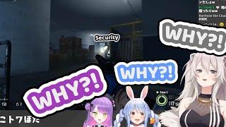 When Botan, Pekora, and Towa Tried To Sneak But The Game Says No【Hololive | Pekora x Botan x Towa】