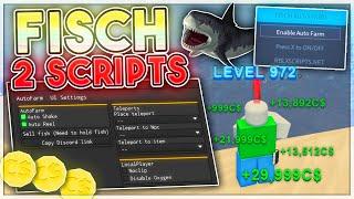 Roblox FISCH Script 2 GUIS [INF COIN AUTO FARM, AUTO FISH, AUTO SELL & AUTO SHAKE] + *PASTEBIN*