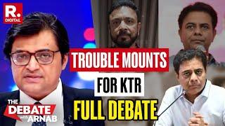 Debate With Arnab: Excise Violation , Cocaine Abuse, KTR's Family Lands In 'Drug Controversy'