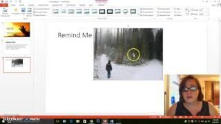 Adding text over images in PowerPoint