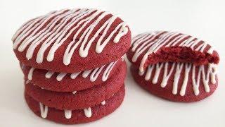 Red Velvet Cookies Recipe | Resepi Biskut Red Velvet