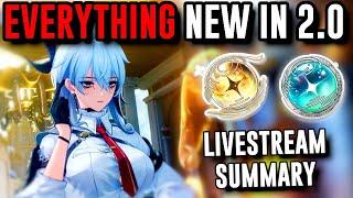 EVERY NEW FEATURE ANNOUNCED IN WUWA 2.0 ! Condensed Livestream Wuthering Waves