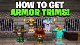 How To Get Armor Trims in Minecraft Snapshot 23w04a! (Minecraft Java)