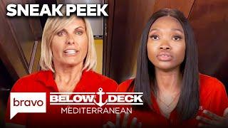 SNEAK PEEK: Captain Sandy Intervenes in Crew’s Dispute | Below Deck Mediterranean (S8 E12) | Bravo