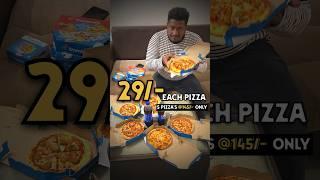 #Ad 29/- each domino’s pizza | 5 pizzas’s just for 145/- | Domino’s Pizza | Hyderabad Street Food