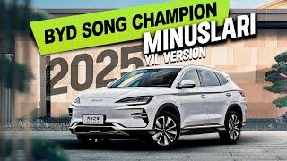 BYD SONG 605 EV | 2025 | PLUS VA MINUSLARI | OLISHGA ARZIYDIMI?