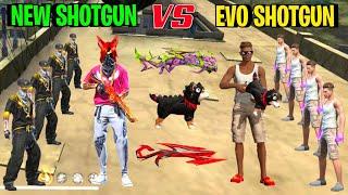 New M1014 vs Evo M1014 Skin  Noob vs Pro 1 vs 1 Fight  Free Fire m1014 Skin Fight  Y GAMING