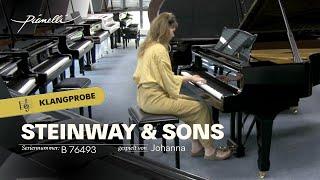 Traumhafter Steinway & Sons B-Flügel von 1893   Pianelli Klangprobe mit Johanna #pianelli #piano