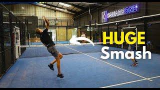 Tough Padel Match VS HUGE Kick-smasher! (Highlights)
