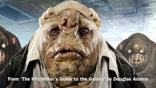 Andrew recites: From ‘The Hitchhiker’s Guide to the Galaxy’ by Douglas Adams